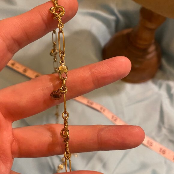 J Crew Gold Twist Necklace - Picture 7 of 9